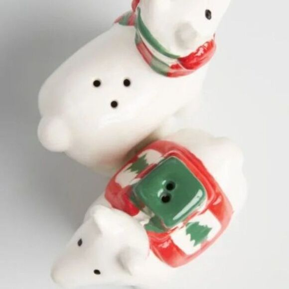 NIB Modcloth Fa-La-La-Llama Salt & Pepper Shaker Set - Picture 3 of 5